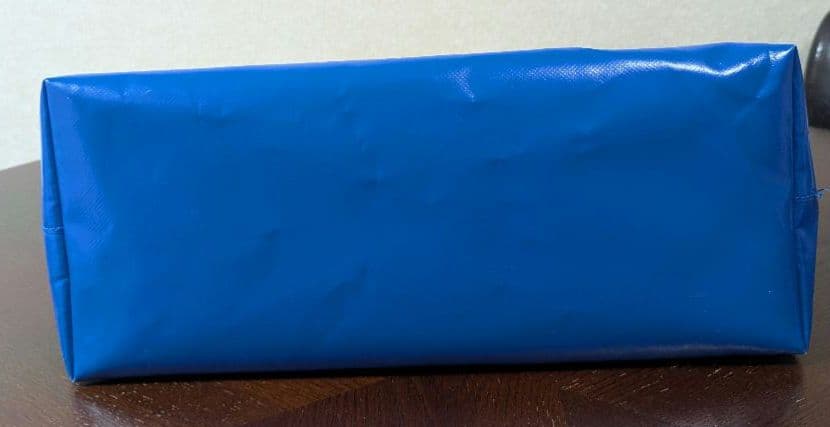 MARNI マルニ　PVC トートバッグ　バイカラー　白×ブルー