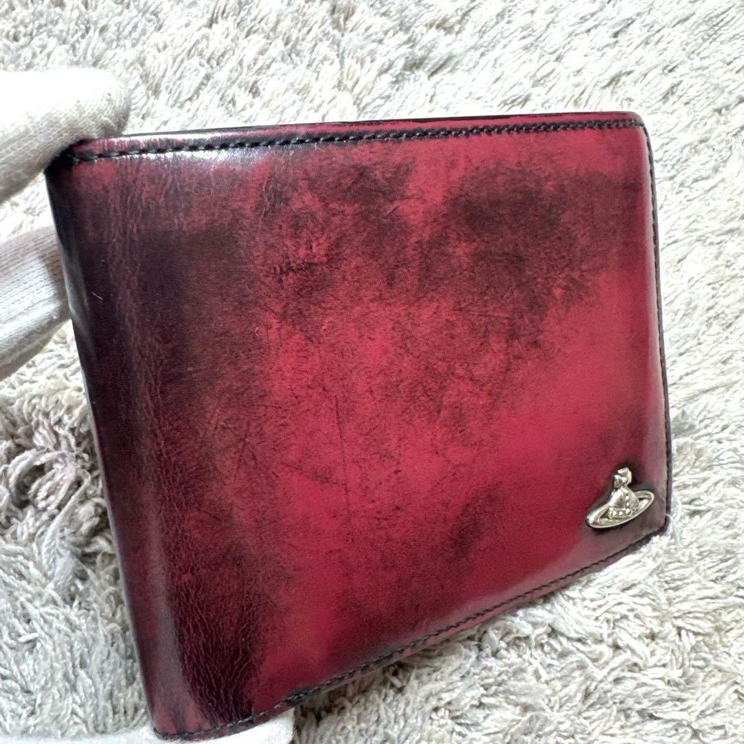 Vivienne Westwood 二つ折り財布 レザー ユニセックス