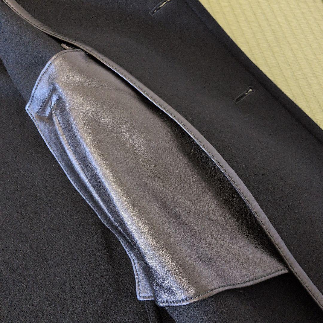 【美品】エルメス　ピーコート　ハーフコート 48 ヴィンテージ フランス製