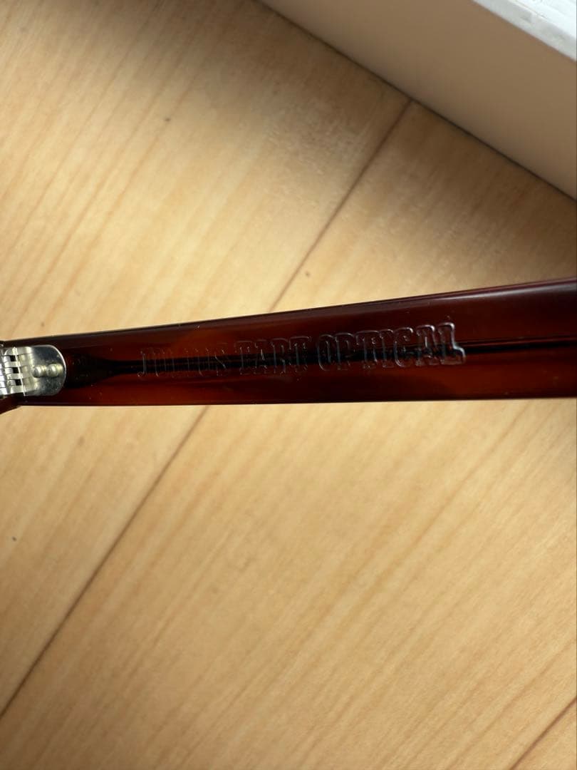s*f様 JULIUS TART OPTICAL HAROLD DEMI AMB