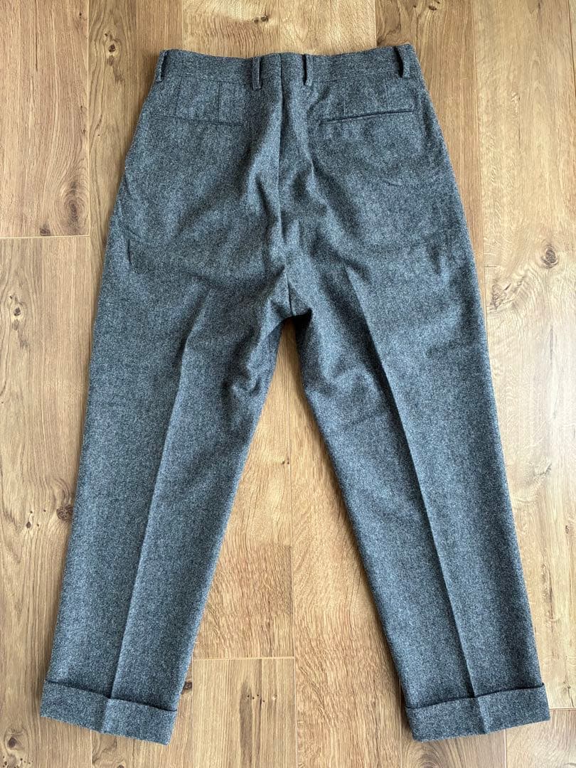 ブリティッシュメイド　オフィサーパンツ　フランネル　M