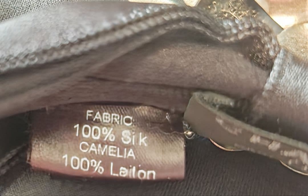 CHANEL ココマークカメリア付リボンカチューシャ