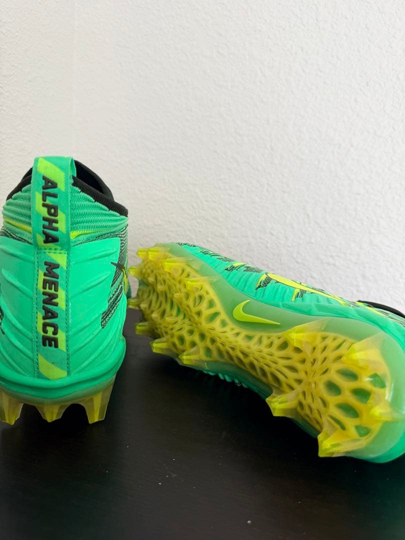 Nike Alpha Menace スパイク グリーン/イエロー　27.5 cm