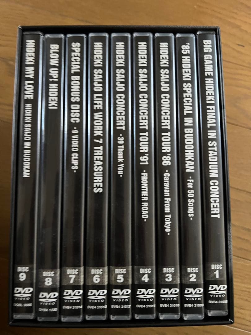 Stages of legend西城秀樹さん　DVD