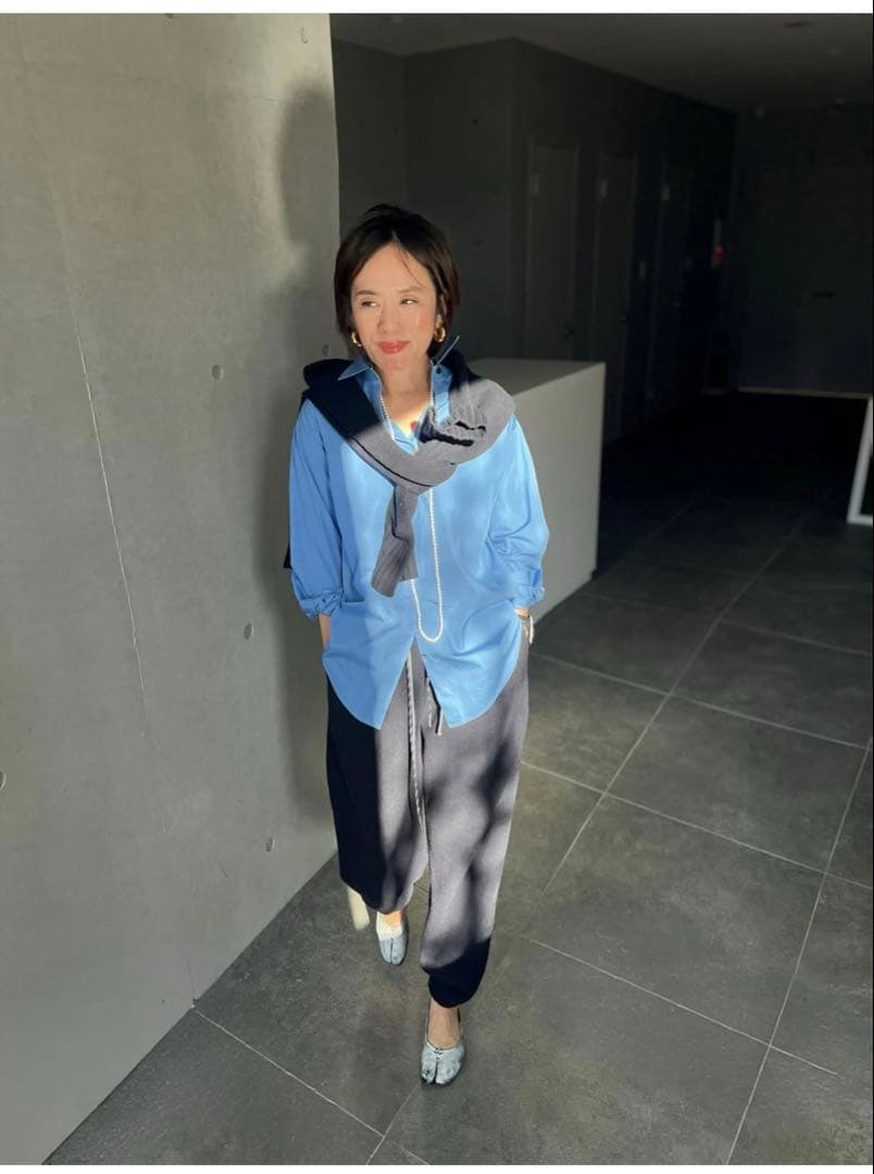 JULY NINE フリースパンツ2026AW完売商品 ネイビーＬサイズタグ付き