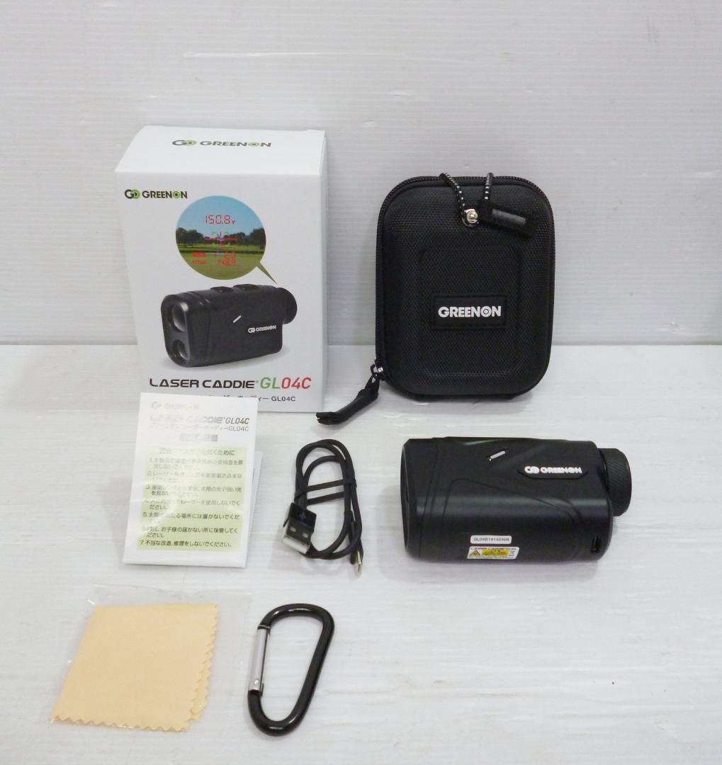 グリーンオン レーザー キャディー GL04C 2カラー OLED 距離計