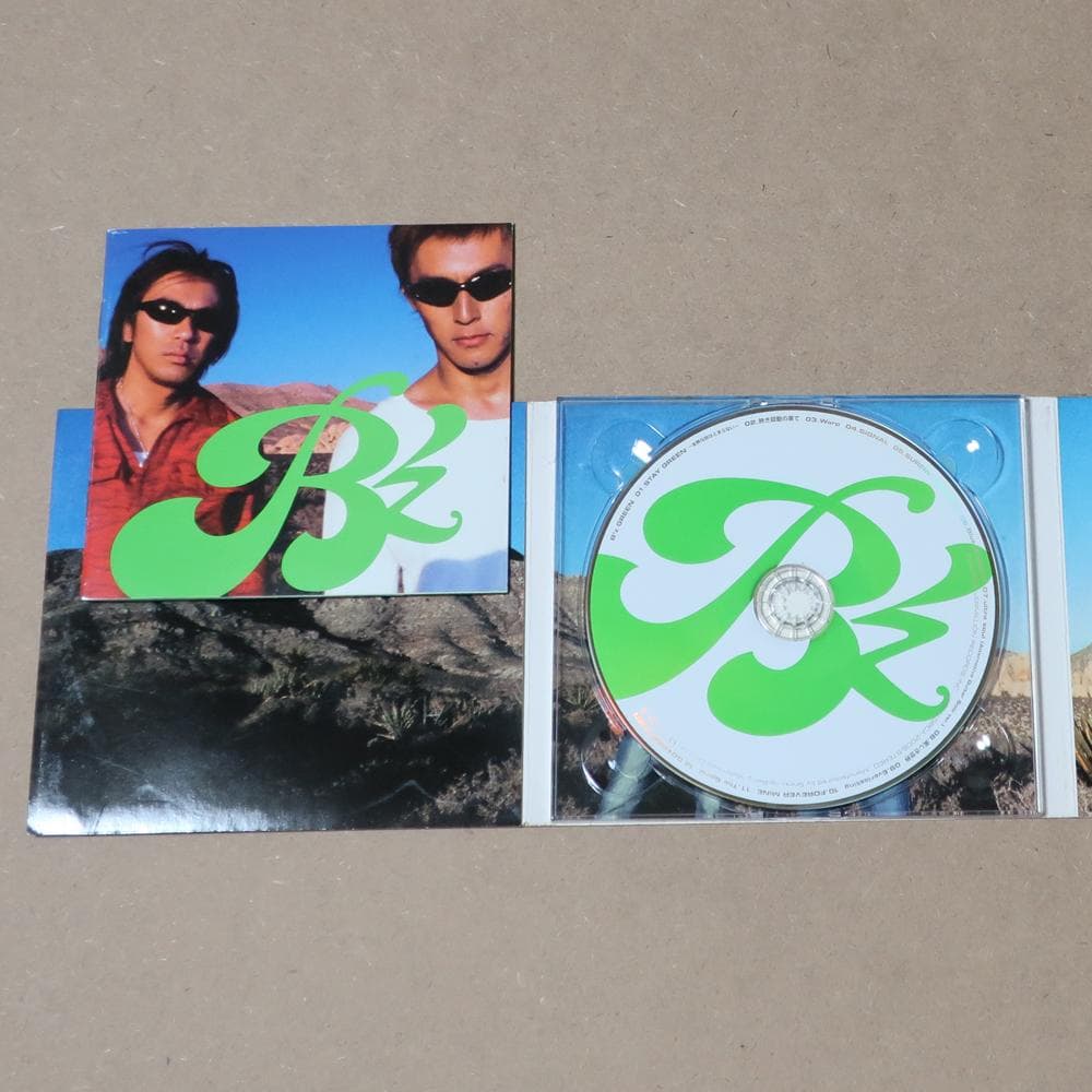 公式台湾盤 B'z GREEN グリーン 海外盤 国外盤 レア