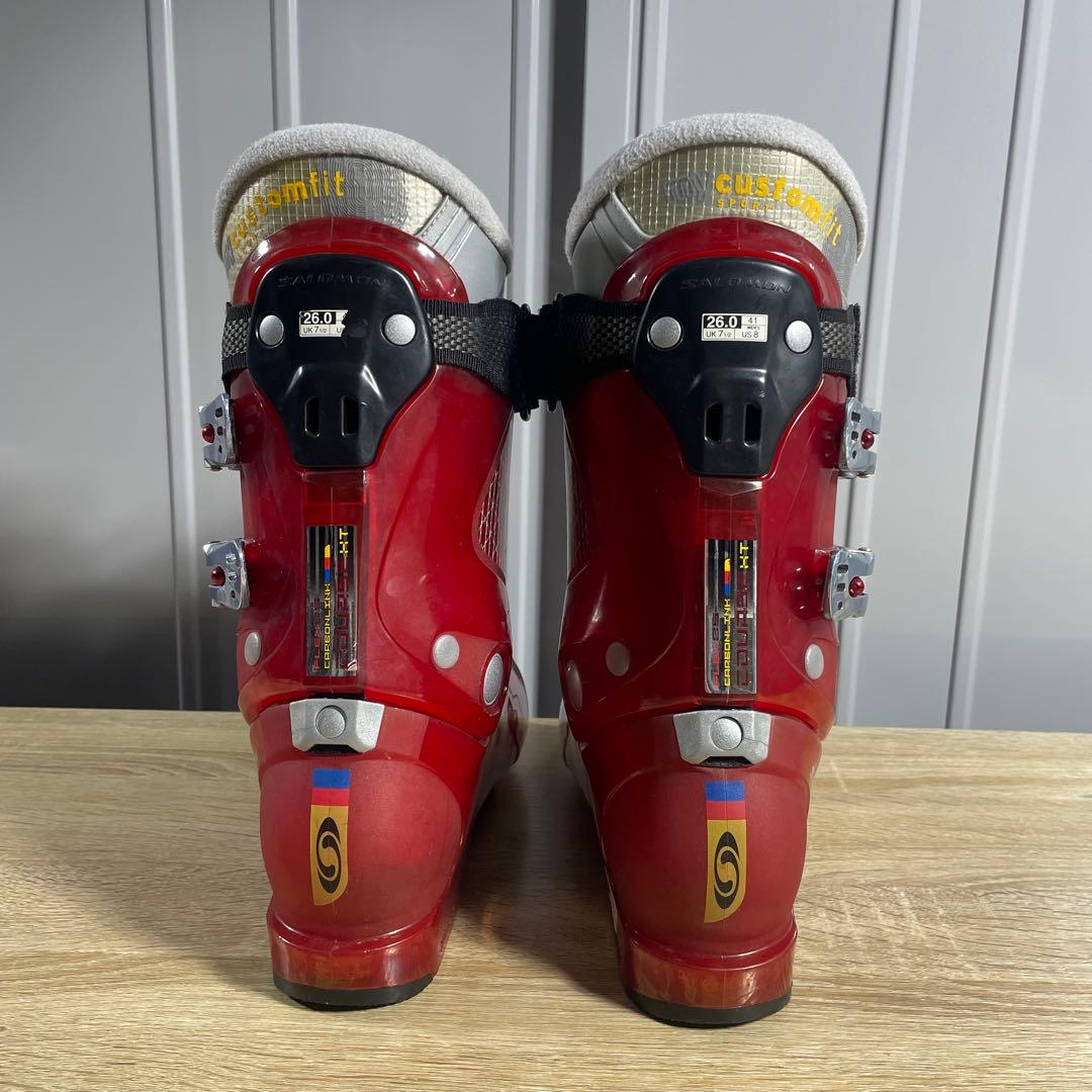 ATOMIC162cm SALOMON26/26.5cm スキーセット