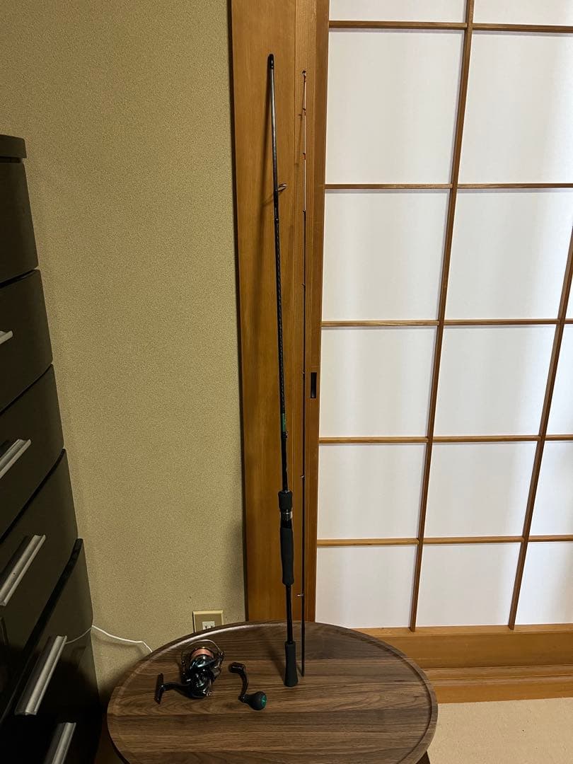 ダイワ エメラルダス ボート　ティップラン　ロッドとリールのセット