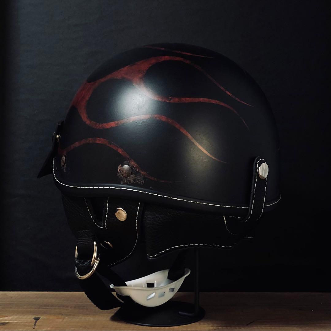 ポリスヘルメット　ショーティー　赤（検　オーシャンビートル　buco BELL