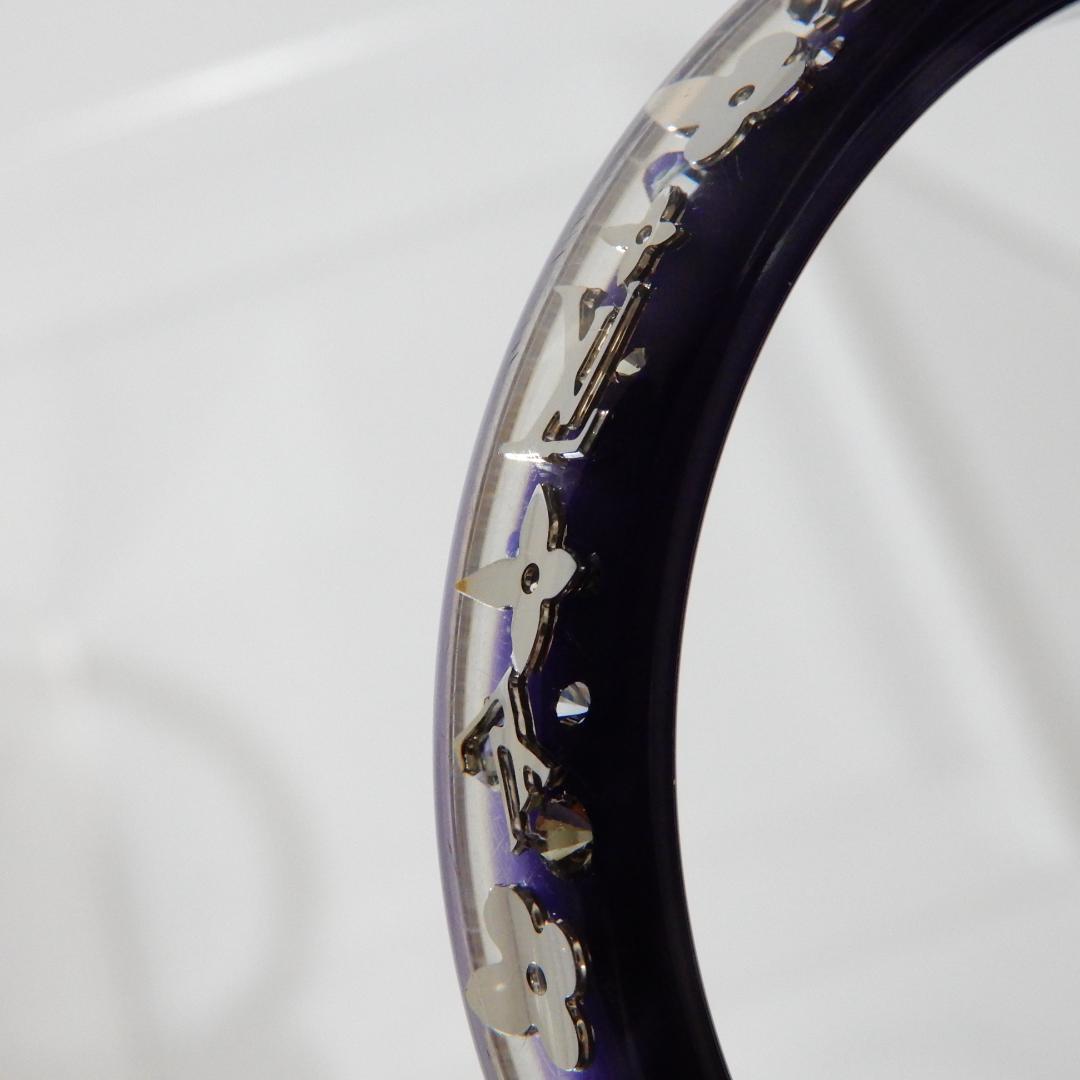 【美品】ルイヴィトン　ブレスレット　バングル　アンクリュージョン　モノグラム