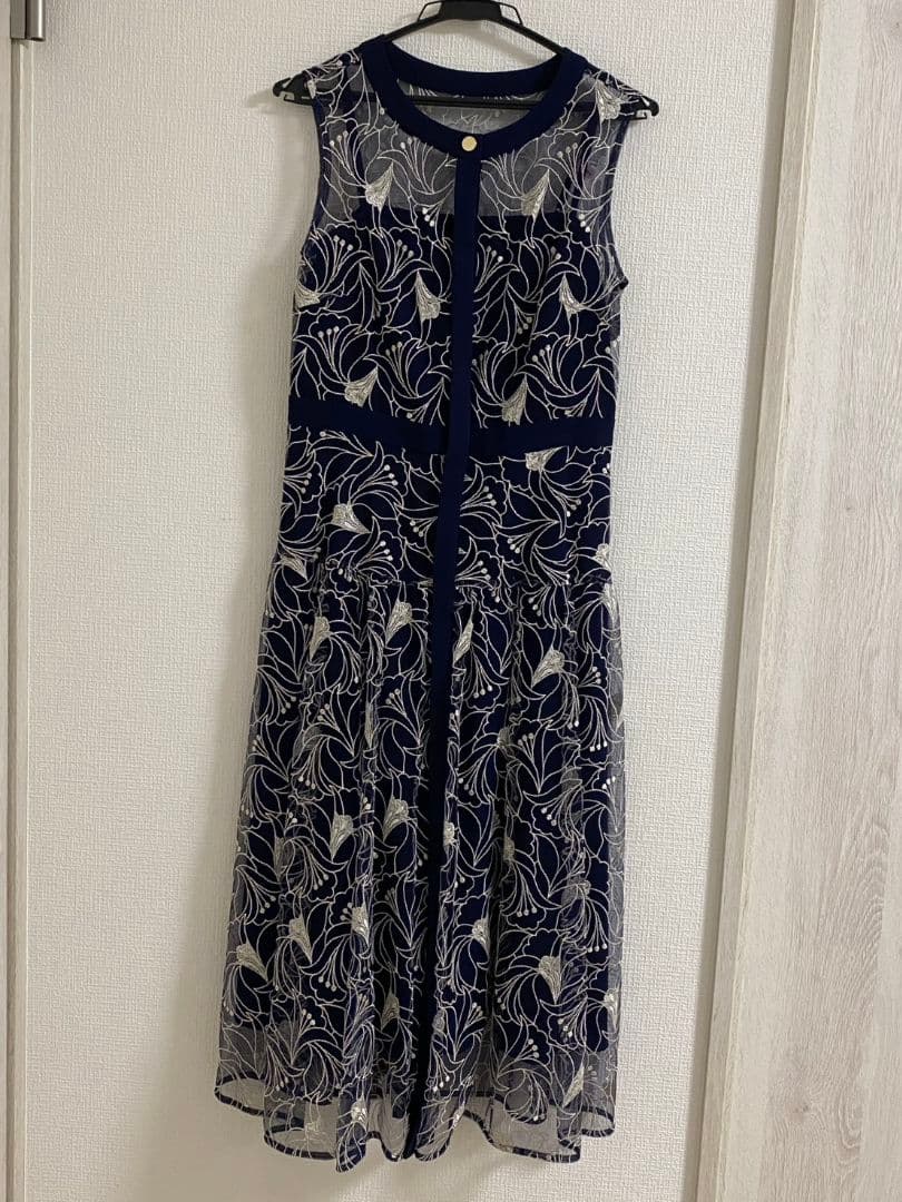 グレースコンチネンタル ワンピース/ドレス ネイビー