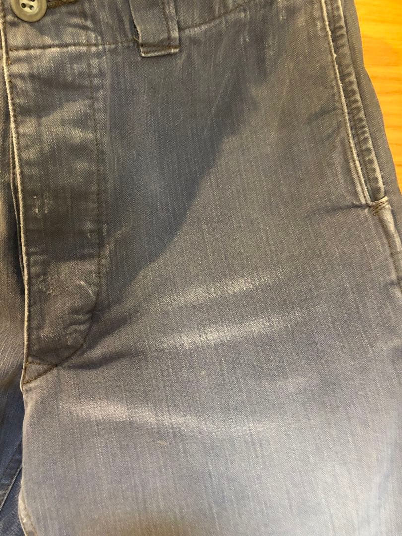 RRL 30〜40'sスタイル コットンチノクロストラウザーズ