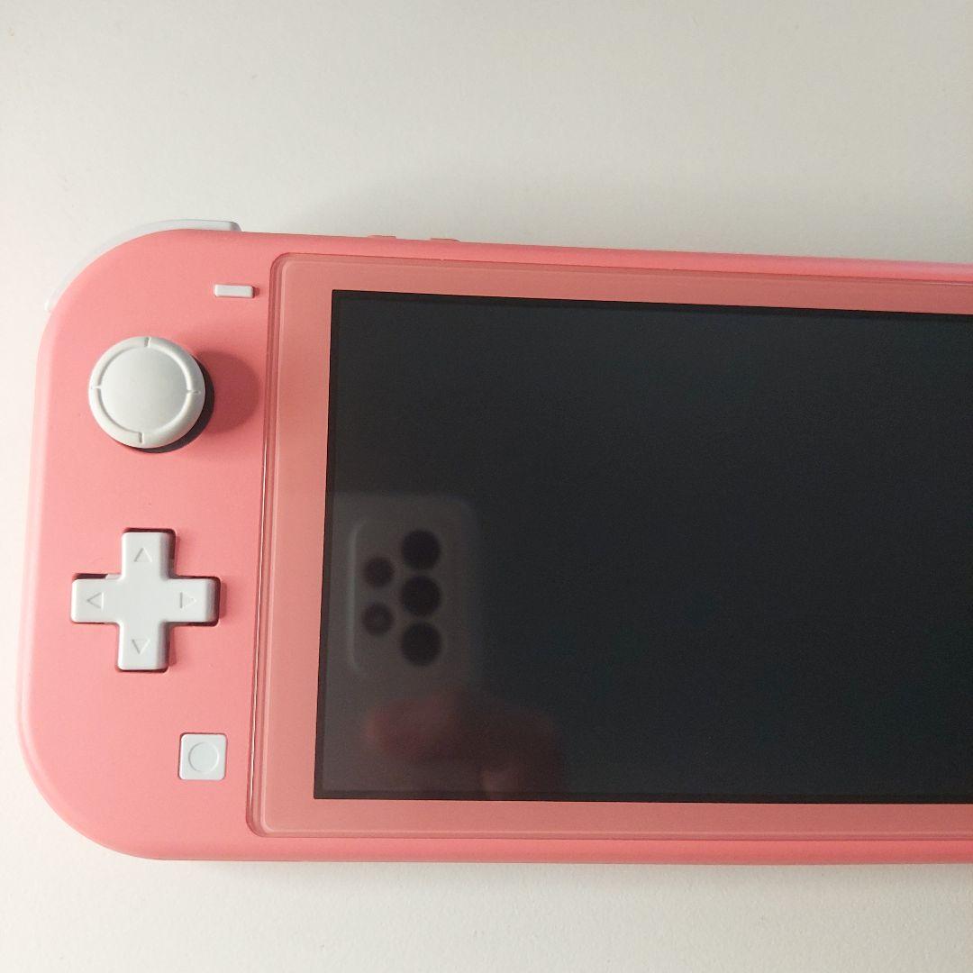 【動作品】スイッチライト本体 どうぶつの森 しずえモデル