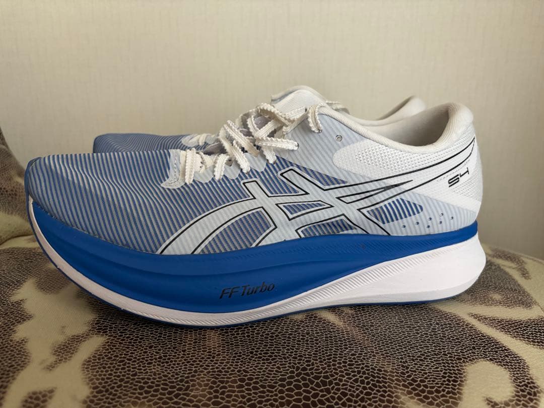 ASICS S4 ランニングシューズ ブルー/ホワイト　サイズ27.0cm