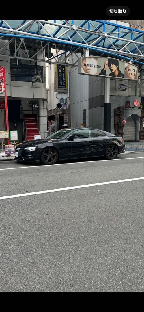 k*e様 Audi A5 ブラック クーペ 19インチホイール