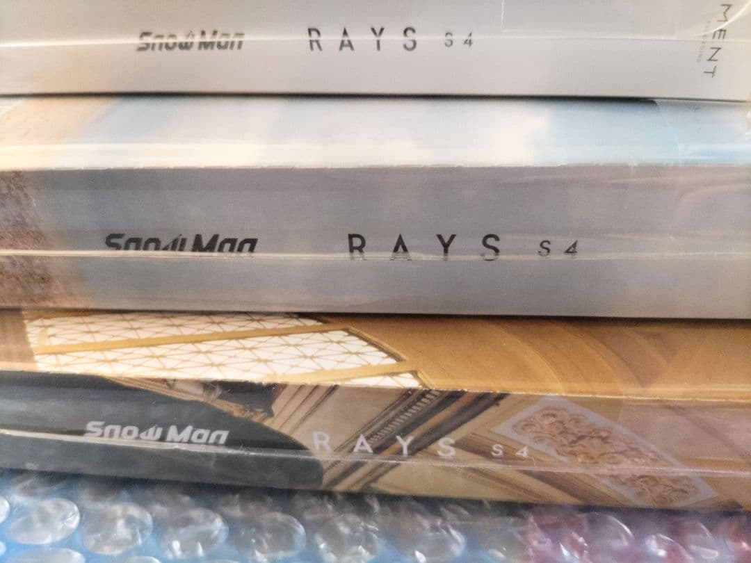 特典付きアルバム3形態∥RAYS／Man