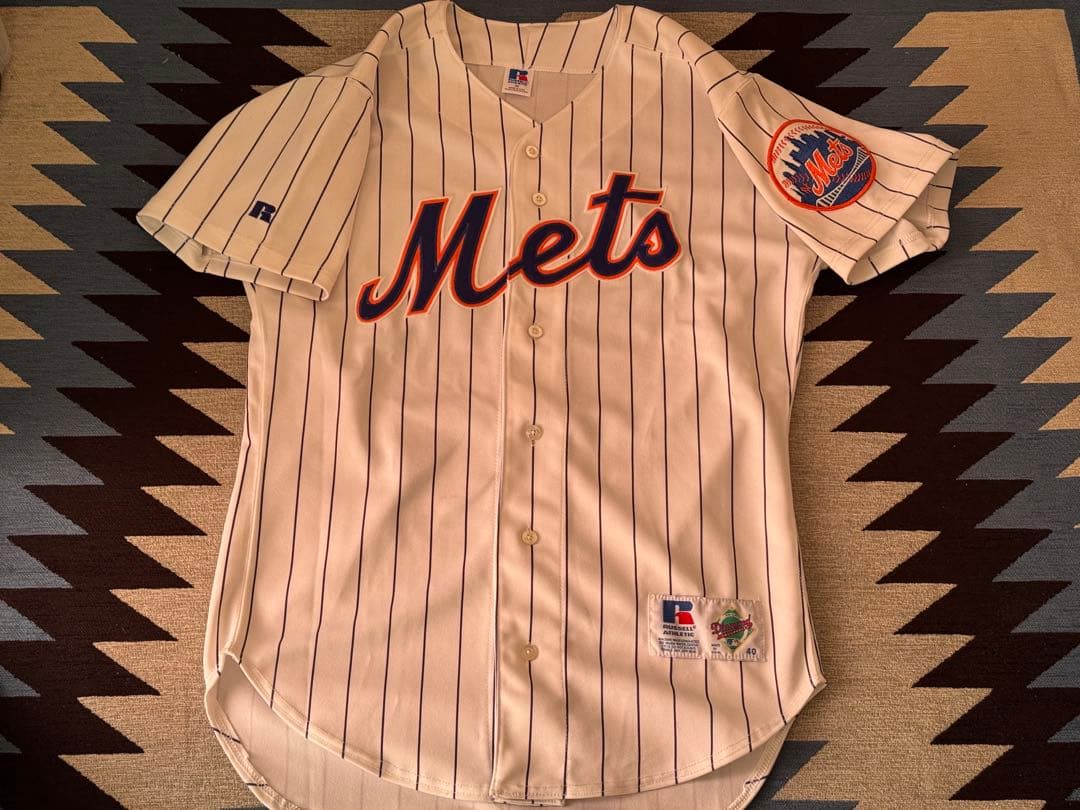 Mets Russell Athletic ベースボールシャツ40サイズ