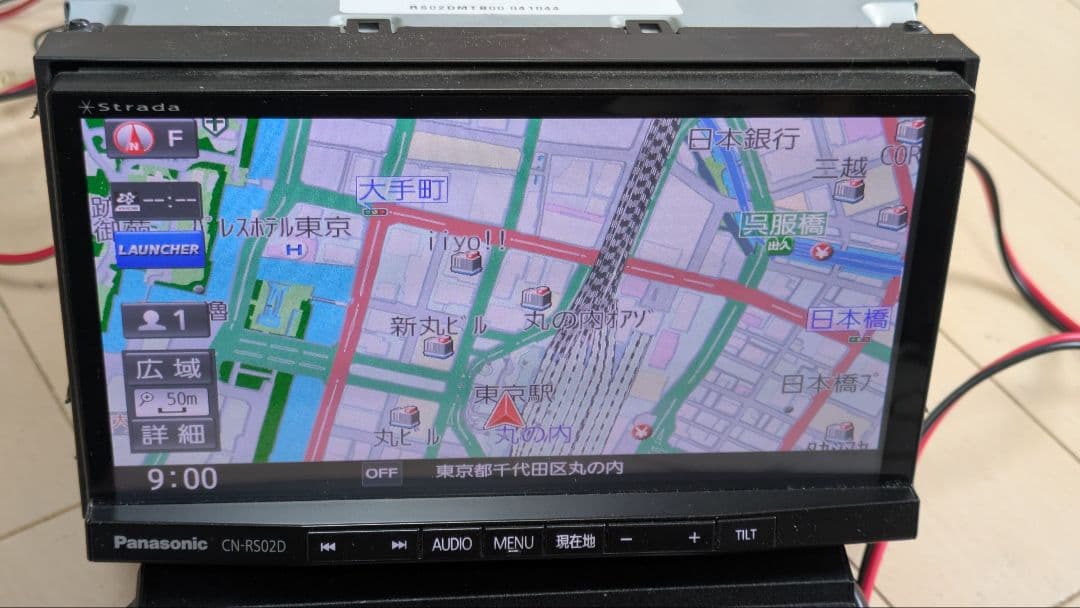 Panasonic ストラーダ　CN-RS02D Bluetooth