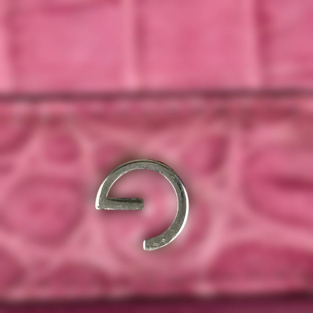 【新品未使用タグ付き】長財布　GRES クロコダイル　ラウンドジップ　ピンク