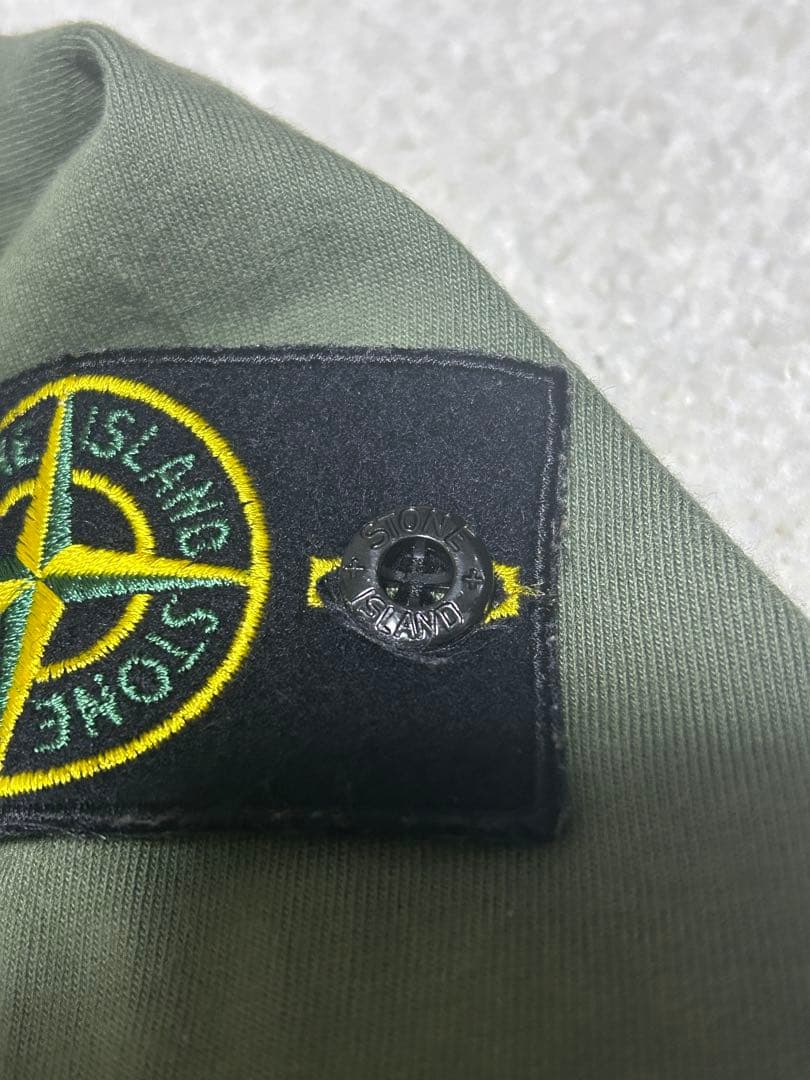 STONE  ロンT グリーン カーキ Tシャツ