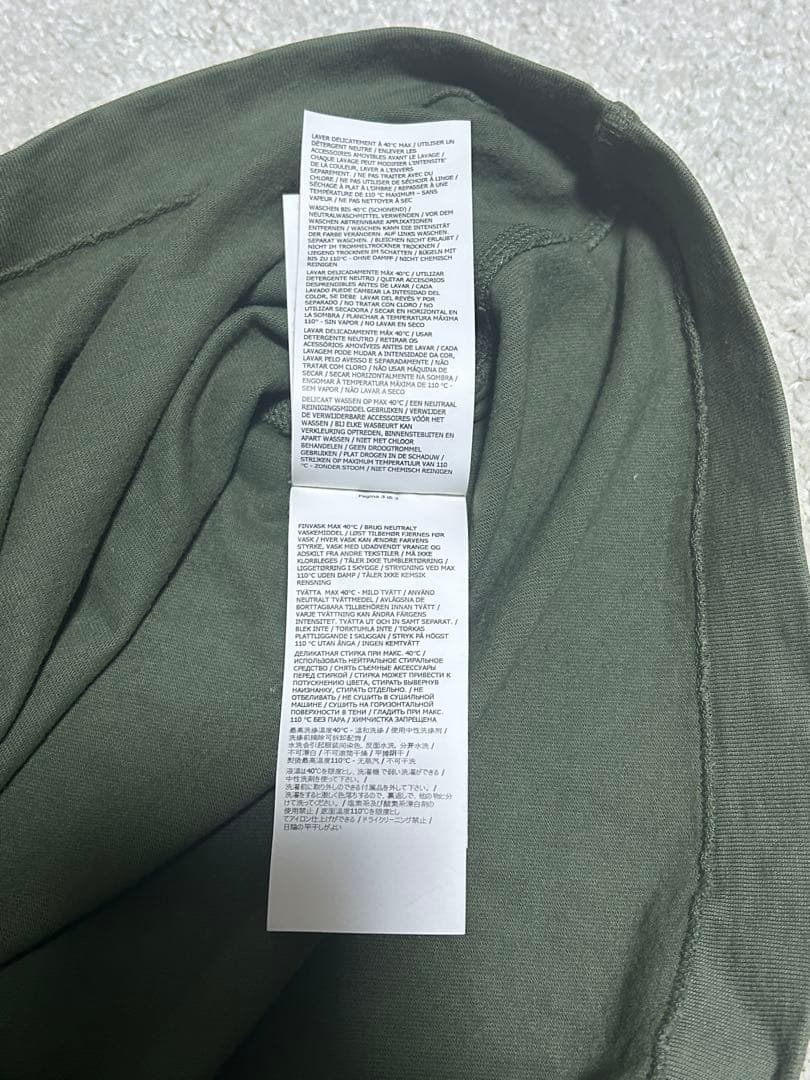 STONE  ロンT グリーン カーキ Tシャツ