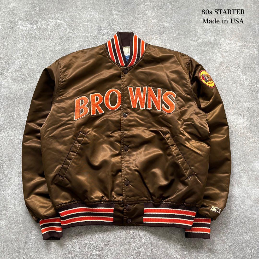 【STARTER】 スターター 80s サテンスタジャン USA製 ヴィンテージ