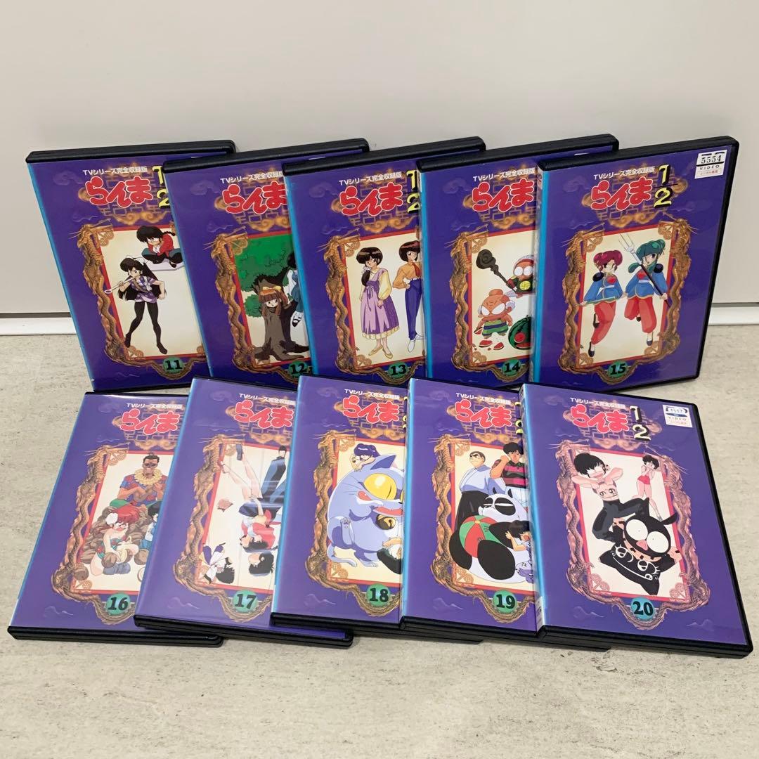 らんま1/2 TVシリーズ完全収録版 DVD 全40巻 全巻セット レンタル落ち
