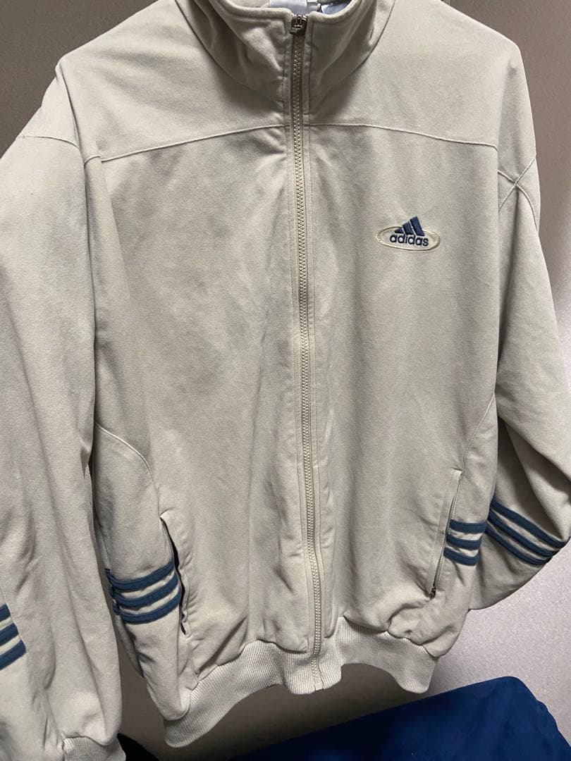 90年代 adidas ベロアジャージ トラックジャケットヴィンテージ