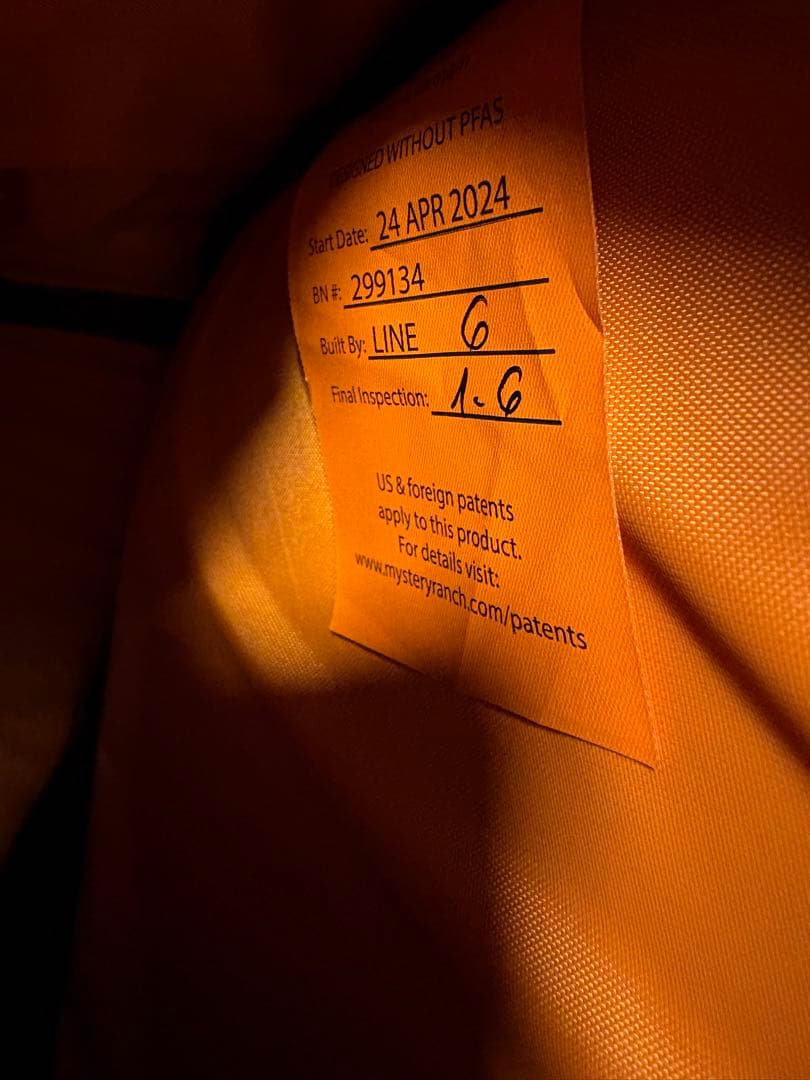 MYSTERY RANCH ブラックバックパック 3way 18L