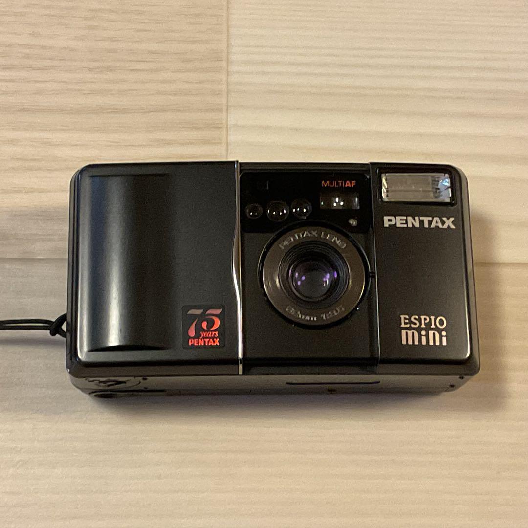 PENTAX ペンタックス ESPIO mini フィルムカメラ　動作確認済