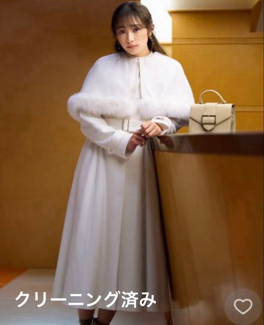 【24時間限定お値下げ中】Noela ファートリム2WAYロングコートM