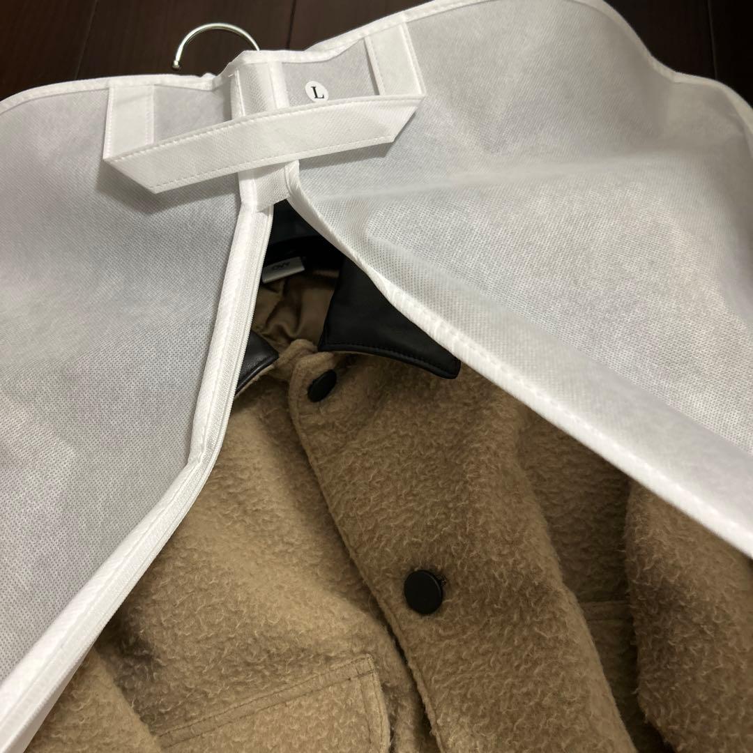 ジャケット・アウター OVY Casentino Over Half Coat beige L