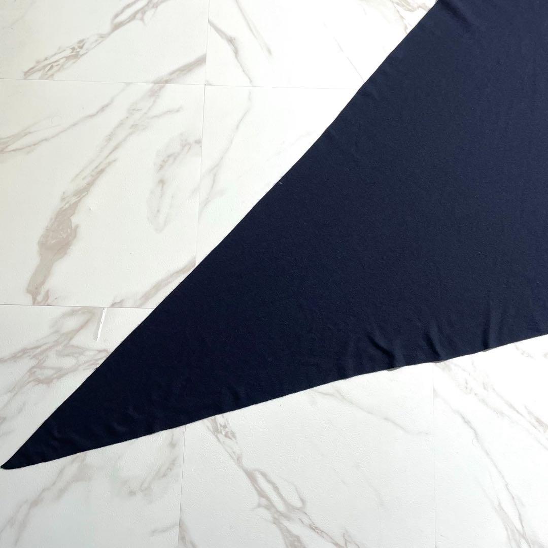 高級　HERMES エルメス　ポンチョ　ストール　カシミヤ70% シルク30%