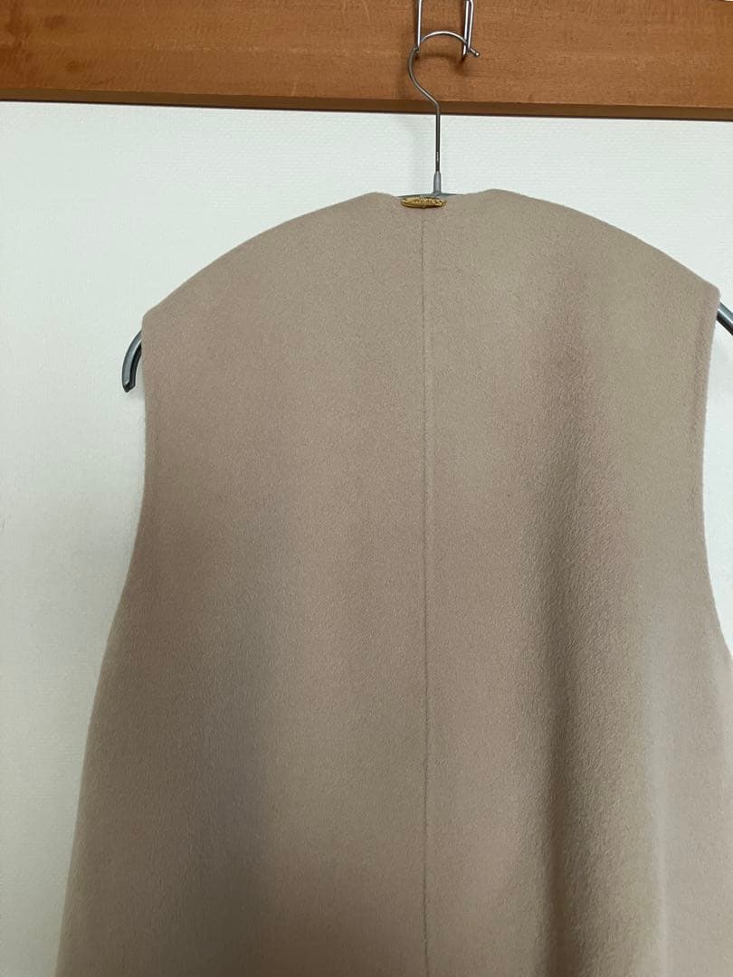 【新品】ドゥーズィエムクラス ウールアンゴラロングベスト