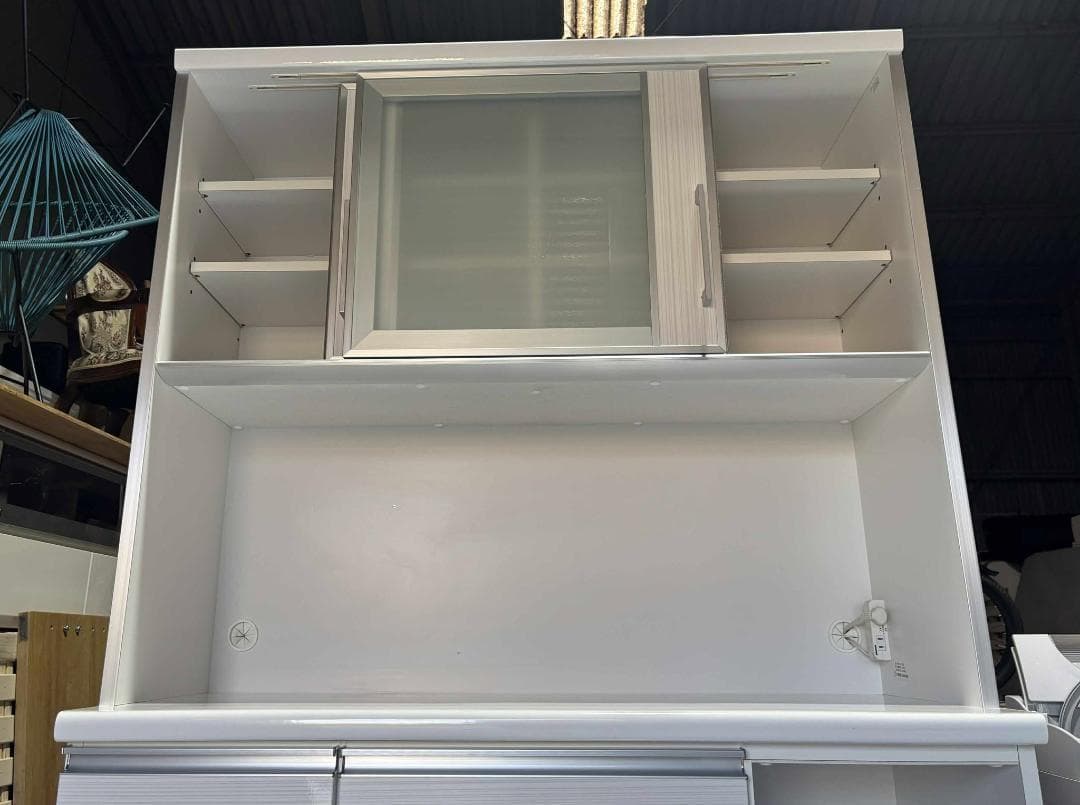 りんごスター 最高級 古賀家具キッチンボード幅120cm Used 訳あり