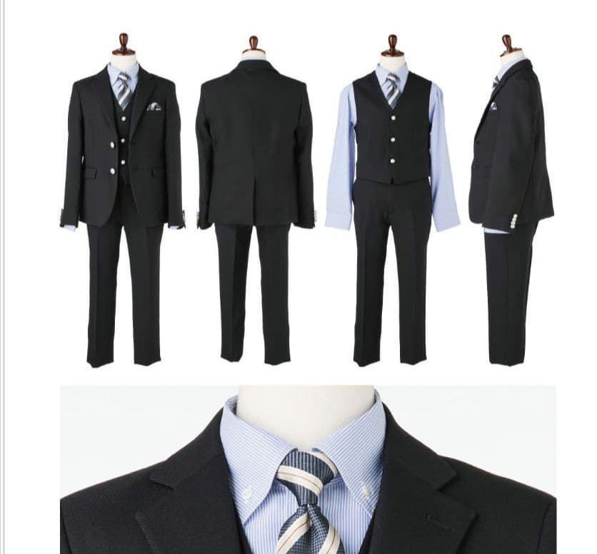 卒業式　フォーマルスーツ　160cm　男の子