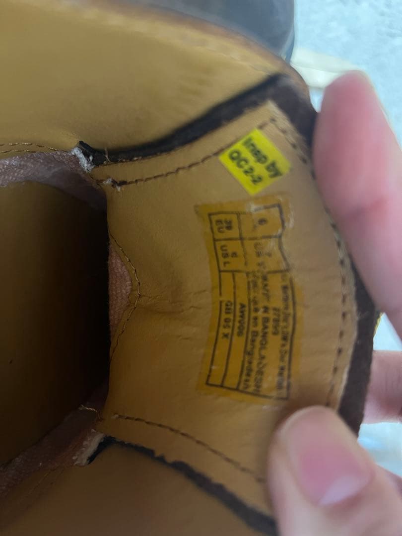 【みち】Dr.Martens ドクターマーチン メンズ 3ホール