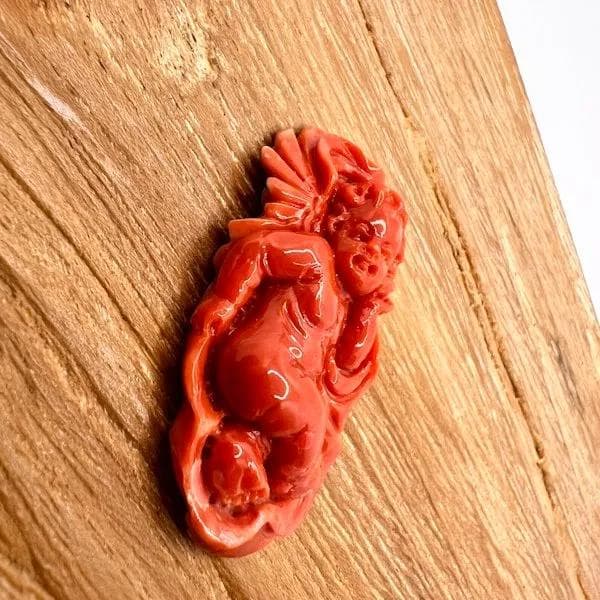 天然珊瑚　彫刻　G5タイプ