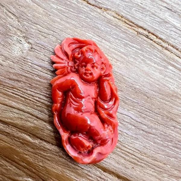 天然珊瑚　彫刻　G5タイプ