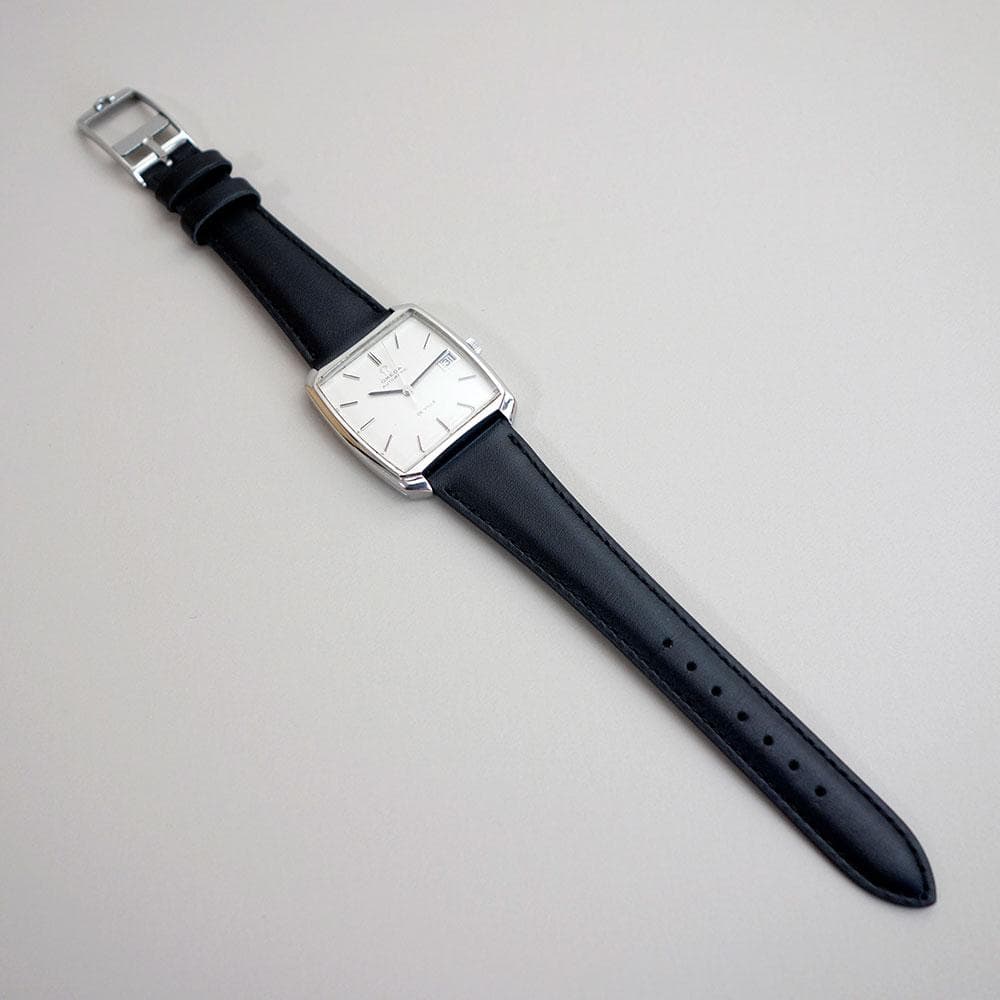 OMEGA DE VILLE オメガ デビル スクエア デイト 自動巻き メンズ