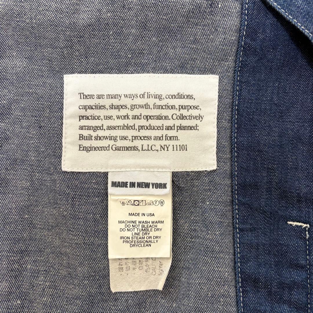 【週末値下げ】エンジニアドガーメンツ　M43 デニムジャケット