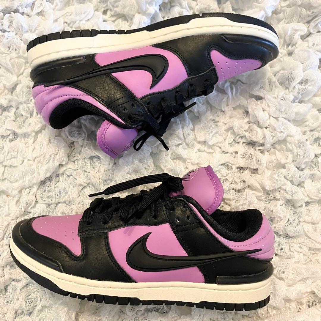 【新品未使用】NIKE ナイキダンクLOW ツイスト　23.5cm ピンク