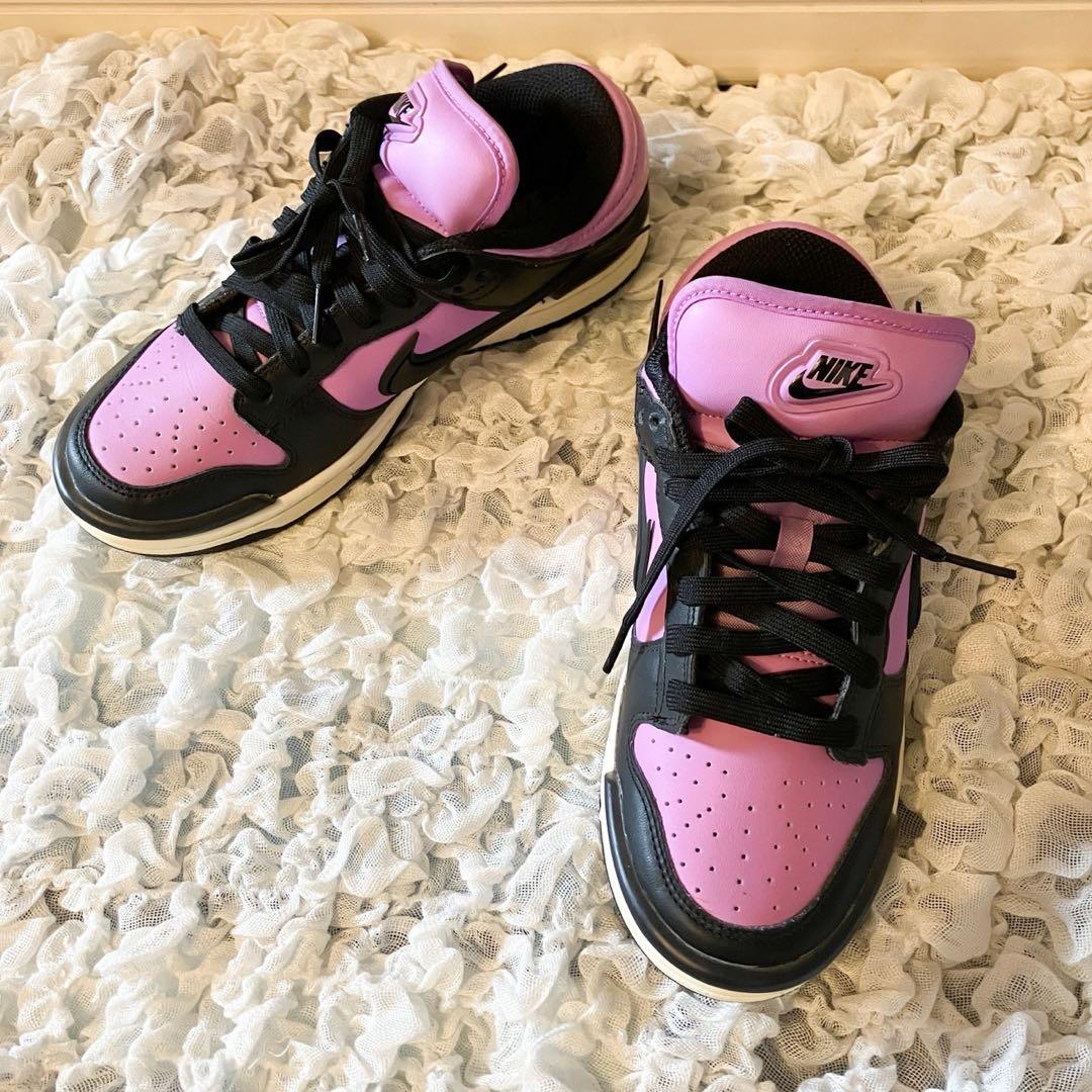 【新品未使用】NIKE ナイキダンクLOW ツイスト　23.5cm ピンク