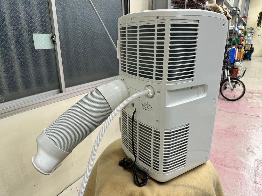 ナカトミMAC-20 ポータブルエアコン ホワイト 冷房機能付き