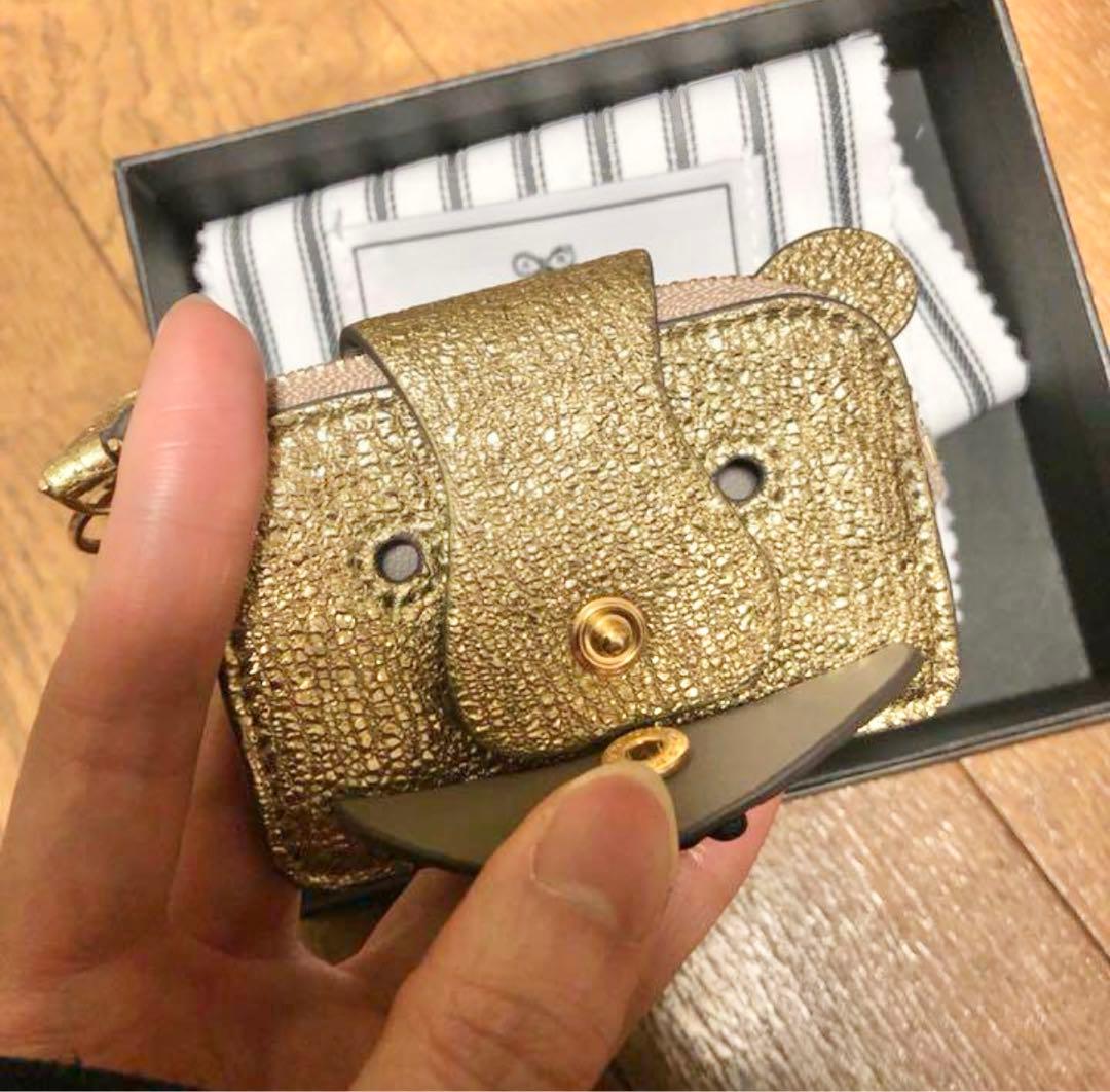 早い者勝ち！レア完売品 アニヤハインドマーチ★幸運のクマ ケース