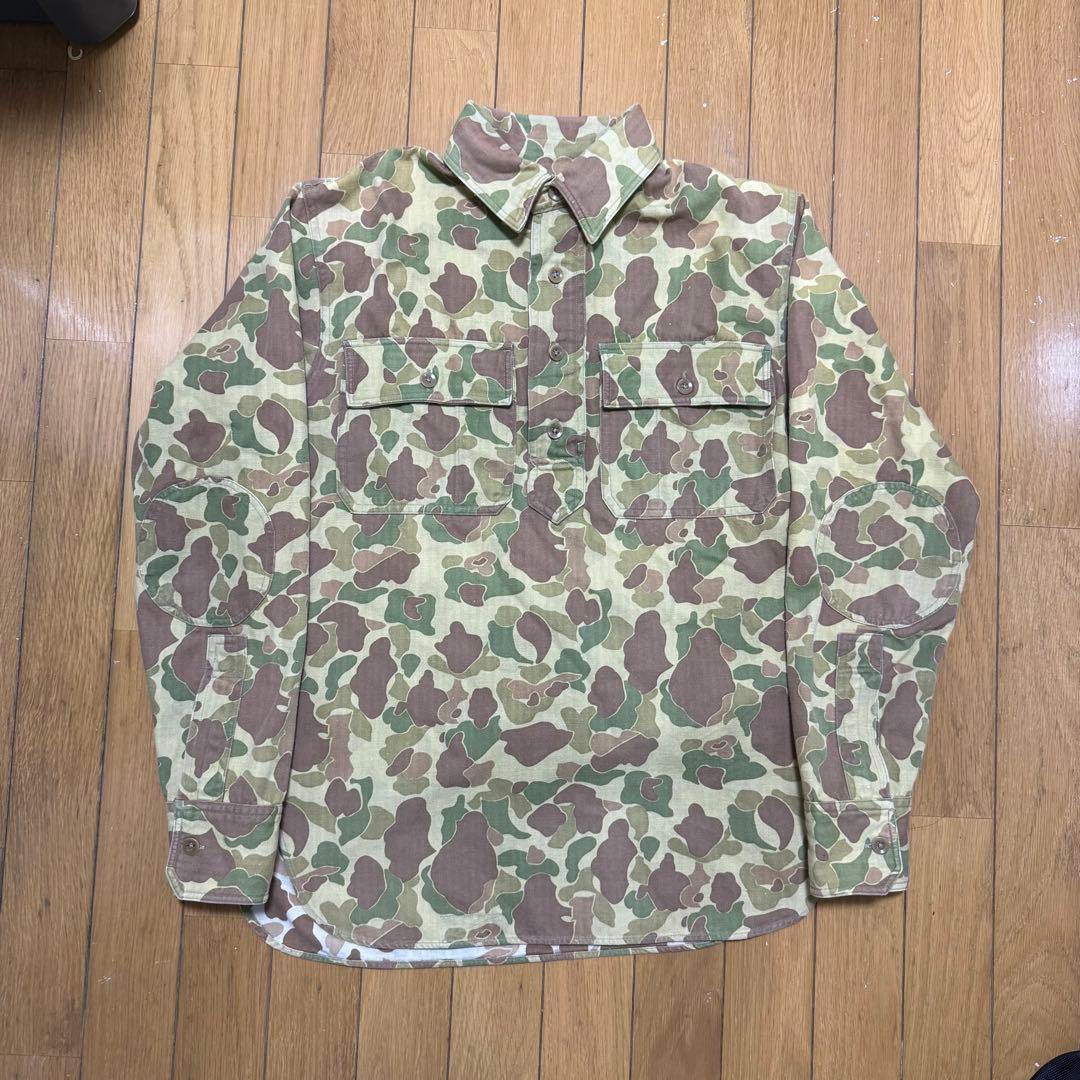 RRL リミテッド ダックハンター HBTプルオーバーシャツ S