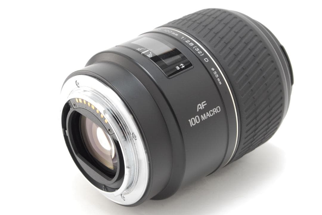 〈美品＋＋〉ミノルタ AF 100mm f2.8 Macro レンズ