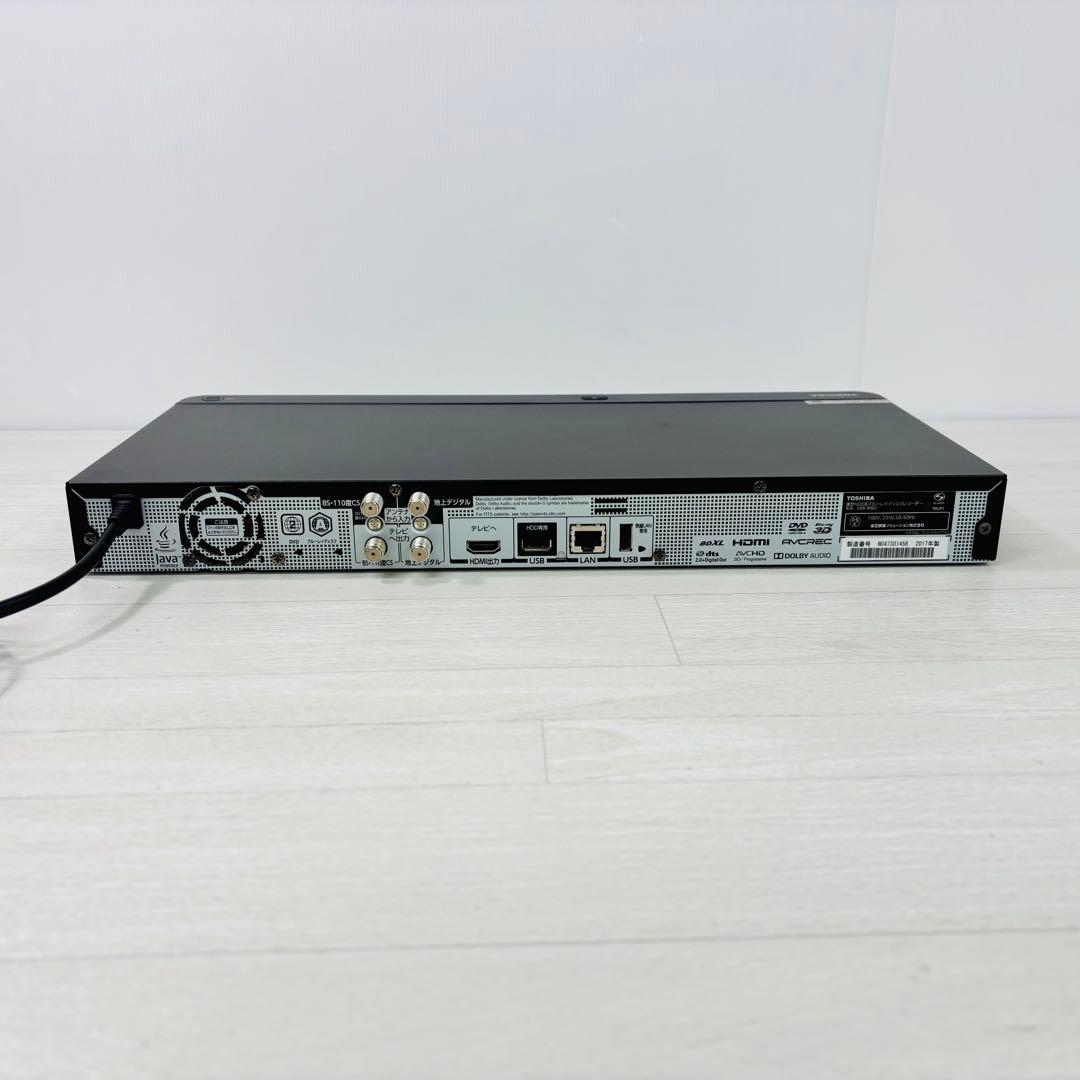 TOSHIBA REGZA ブルーレイレコーダー DBR-W507 2017年製