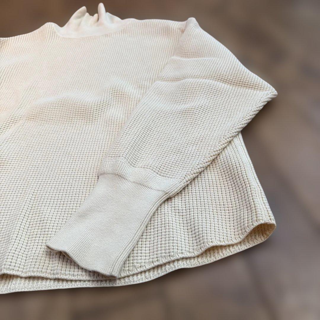 Shinzone シンゾーン　★☆ 綿カシミヤタートルワッフル